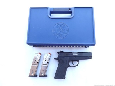SMITH & WESSON MODEL 910 CAL. 9MM 4" BARREL 10 RND MAGS. $.99 NO RESERVE!!