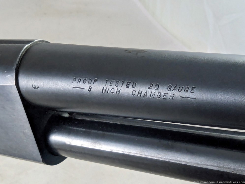 Pre 1968 Savage Arms Springfield Model 67F 20 ga 28" Pump 3" Mag-img-6