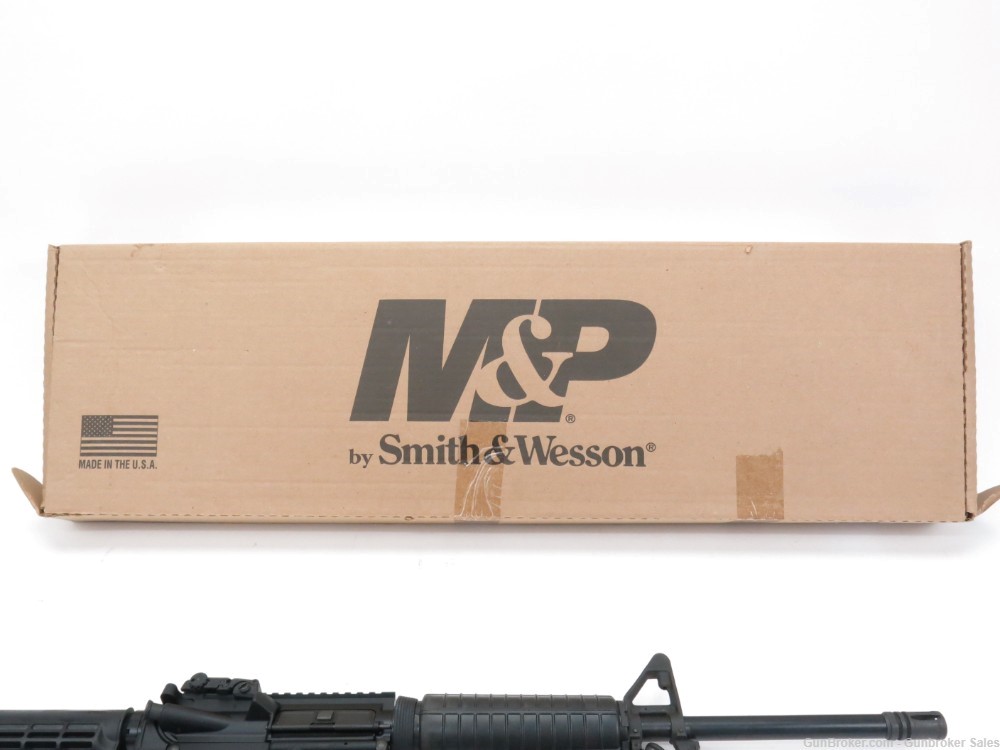 Smith & Wesson M&P15 5.56 16" Semi-Automatic Rifle w/ 2 Magazines & Box-img-17