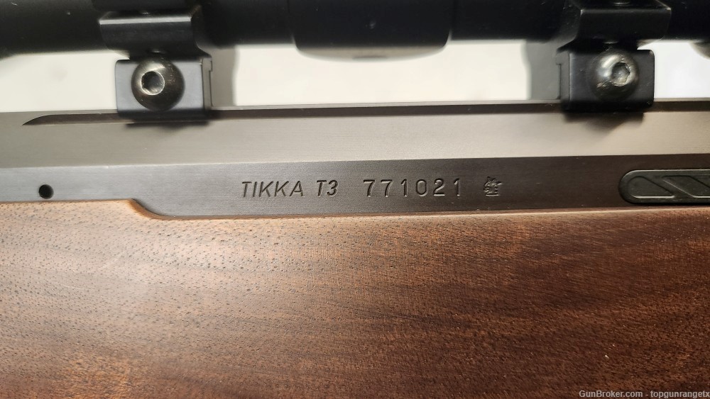 Tikka T3 308 Win Rifle Leupold VX-II 3-9x40-img-8