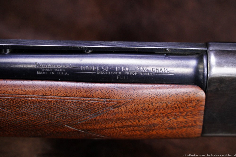 Winchester Model 50 12 Gauge CYL 30” Semi Auto Shotgun, MFD 1955 C&R-img-19
