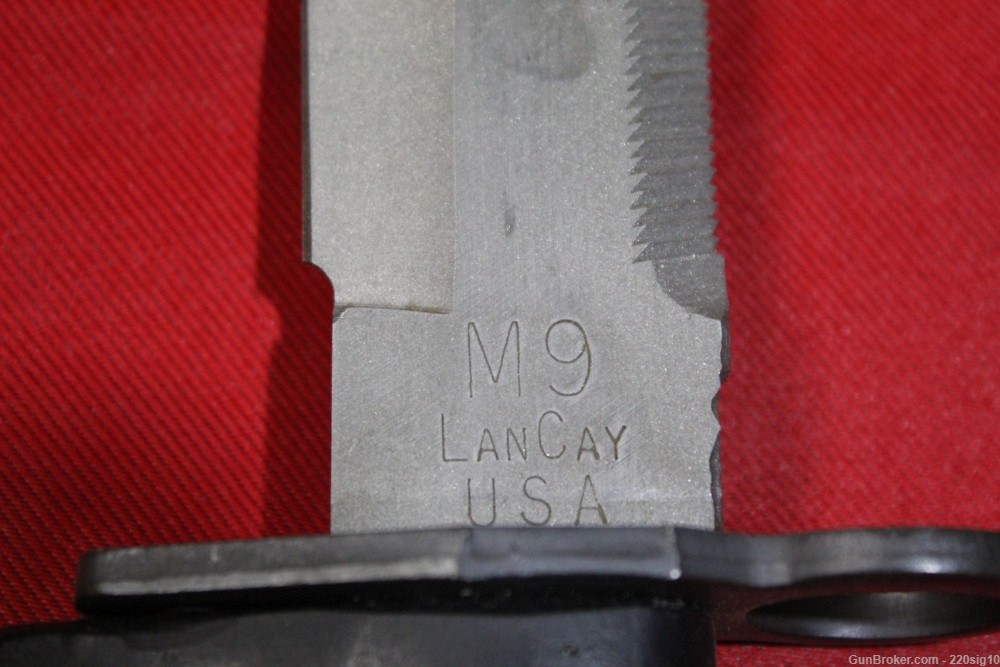 M9 Lan-Cay Bayonet With EDMF Knuckle Handle -img-11