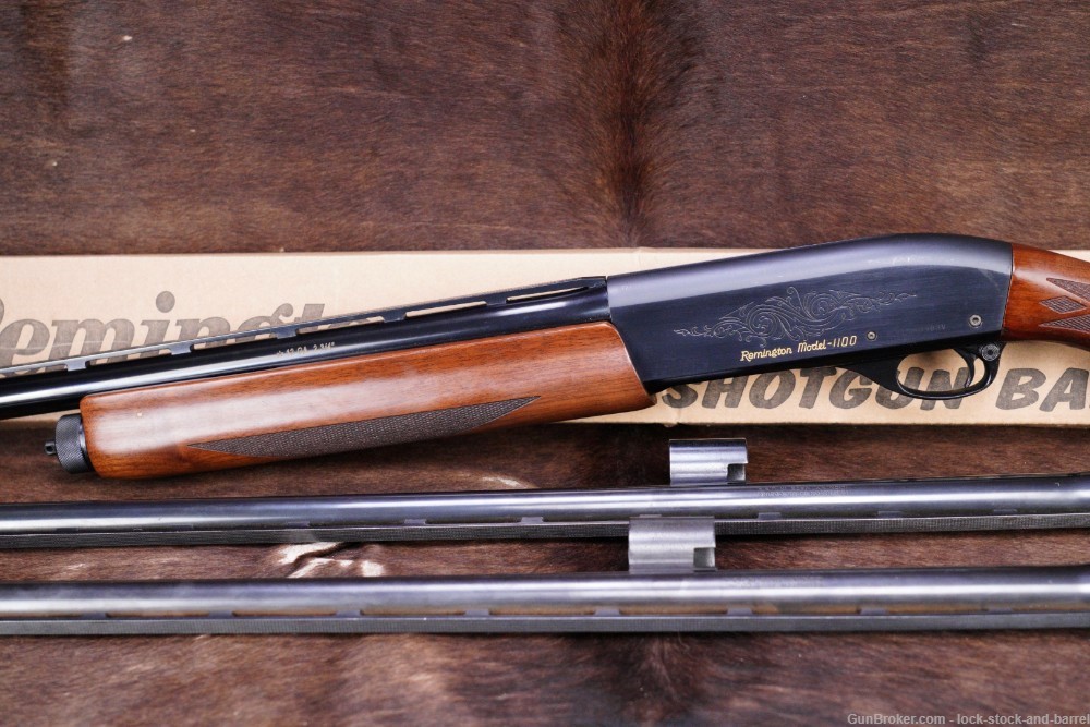 Remington Model 1100 12 GA 26" Semi-Automatic Shotgun, Extra Barrels C&R-img-9