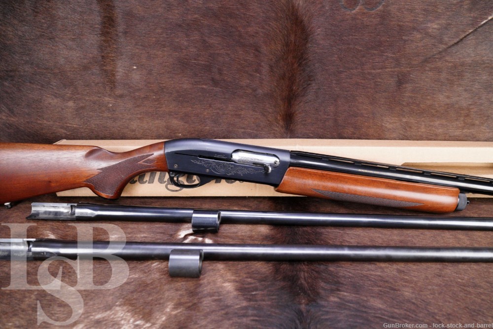 Remington Model 1100 12 GA 26" Semi-Automatic Shotgun, Extra Barrels C&R-img-0