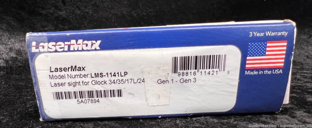 LaserMax Glock 34,35,17L,24 Gen1-3 Guide Rod Laser-img-3
