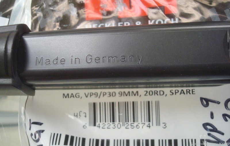 1 H&K P30 9mm 20 round HK New VP9 German magazine 50239330 OEM-img-4