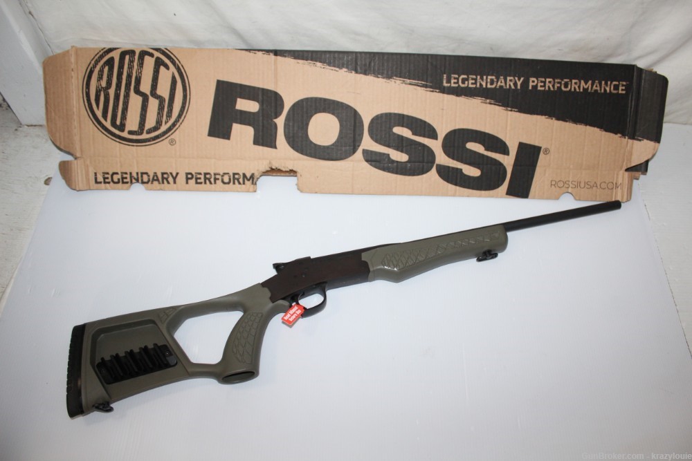 Rossi Tuffy .410 Single Shot Break Action Shotgun 18.5" OD Green w/Box NICE-img-3