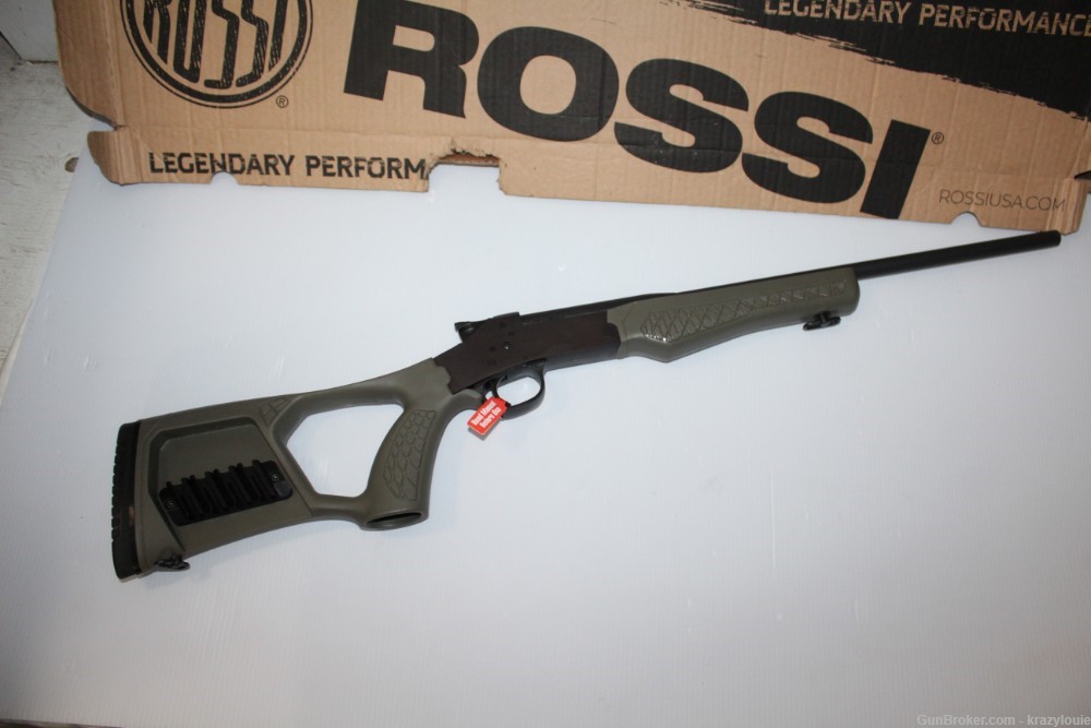 Rossi Tuffy .410 Single Shot Break Action Shotgun 18.5" OD Green w/Box NICE-img-4