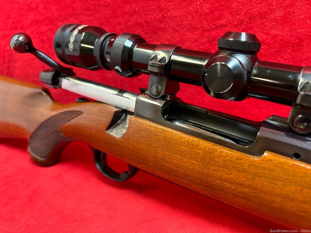 Ruger M77, .308 Win, Tang Safety, 1982, Scope & Rings, Mint-img-20