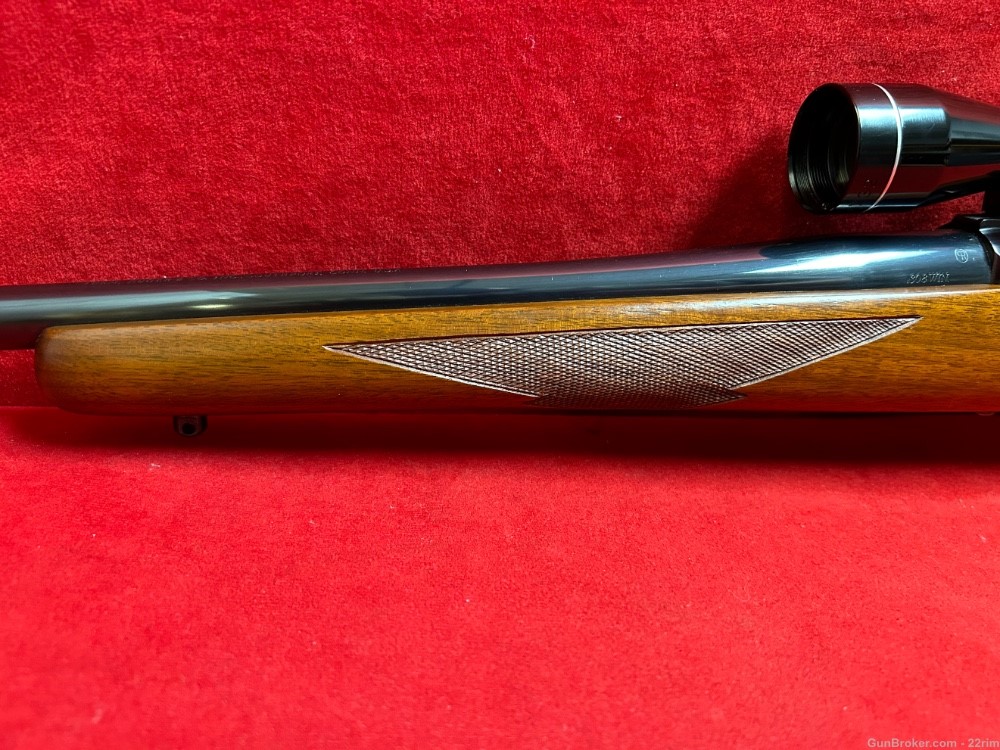 Ruger M77, .308 Win, Tang Safety, 1982, Scope & Rings, Mint-img-5