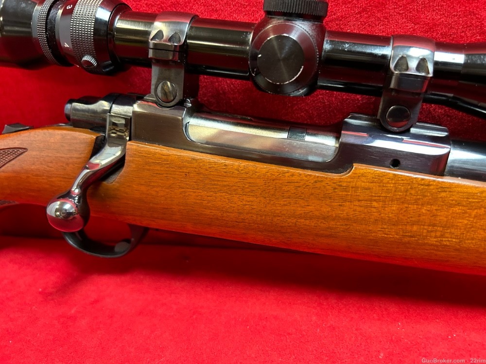Ruger M77, .308 Win, Tang Safety, 1982, Scope & Rings, Mint-img-10