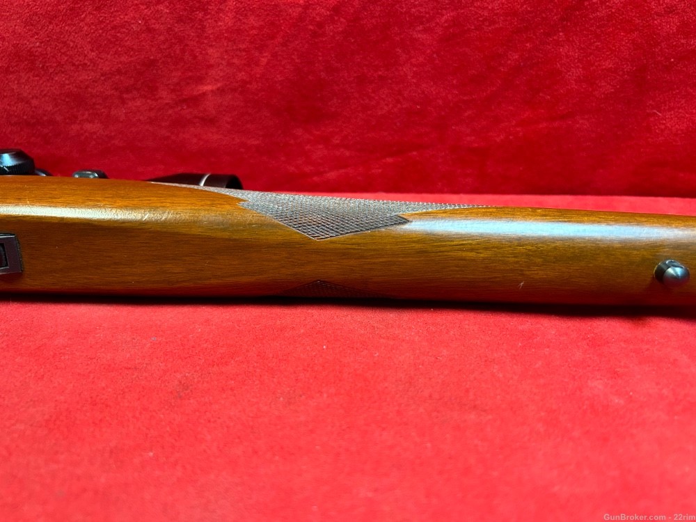 Ruger M77, .308 Win, Tang Safety, 1982, Scope & Rings, Mint-img-16