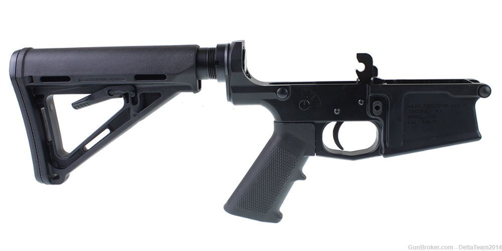 Aero Precision 308 M5 Lower Build Kit - Magpul MOE Carbine Stock-img-0