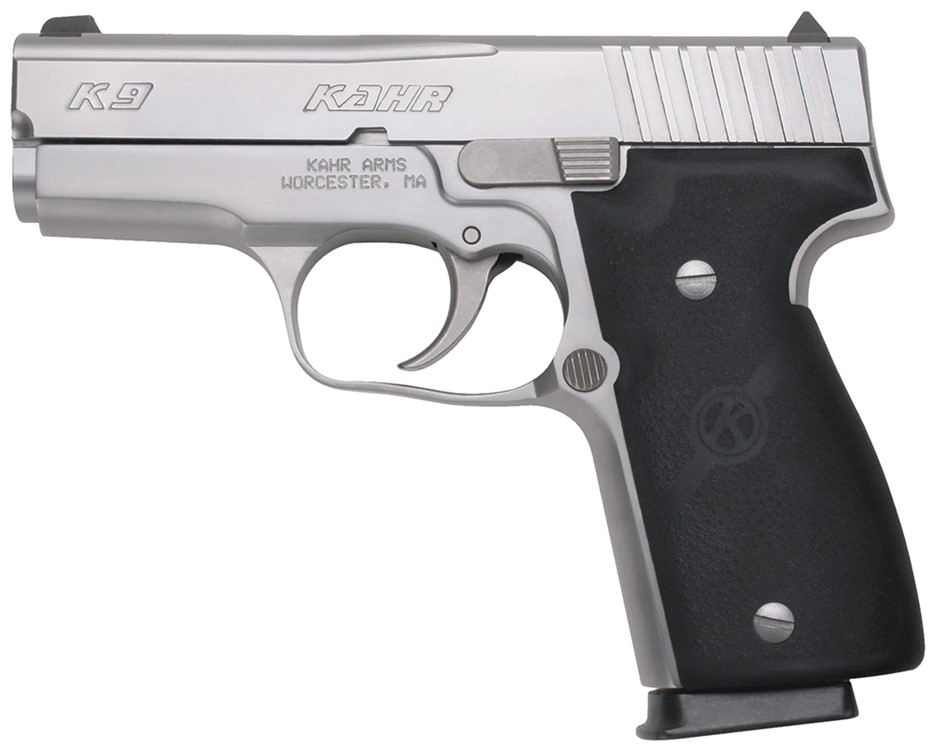 Kahr Arms K9 9mm Luger 7+1/8+1 3.47 Stainless Polygonal Rifled Barrel K9093-img-0