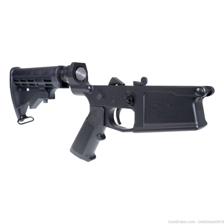 AR10 Complete Lower Receiver - Aero Precision M5 Lower & MMC Armory Stock-img-1