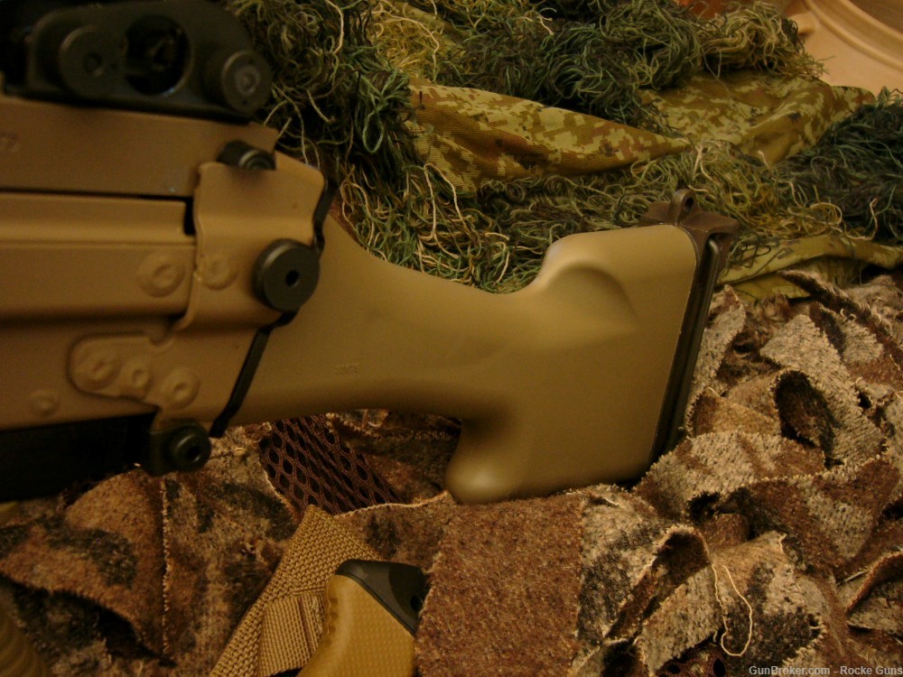 FN FNH M249 SAW M249S TRIJICON M249 OPTICS BELTED AMMO SOCOM RMR DARK EARTH-img-23