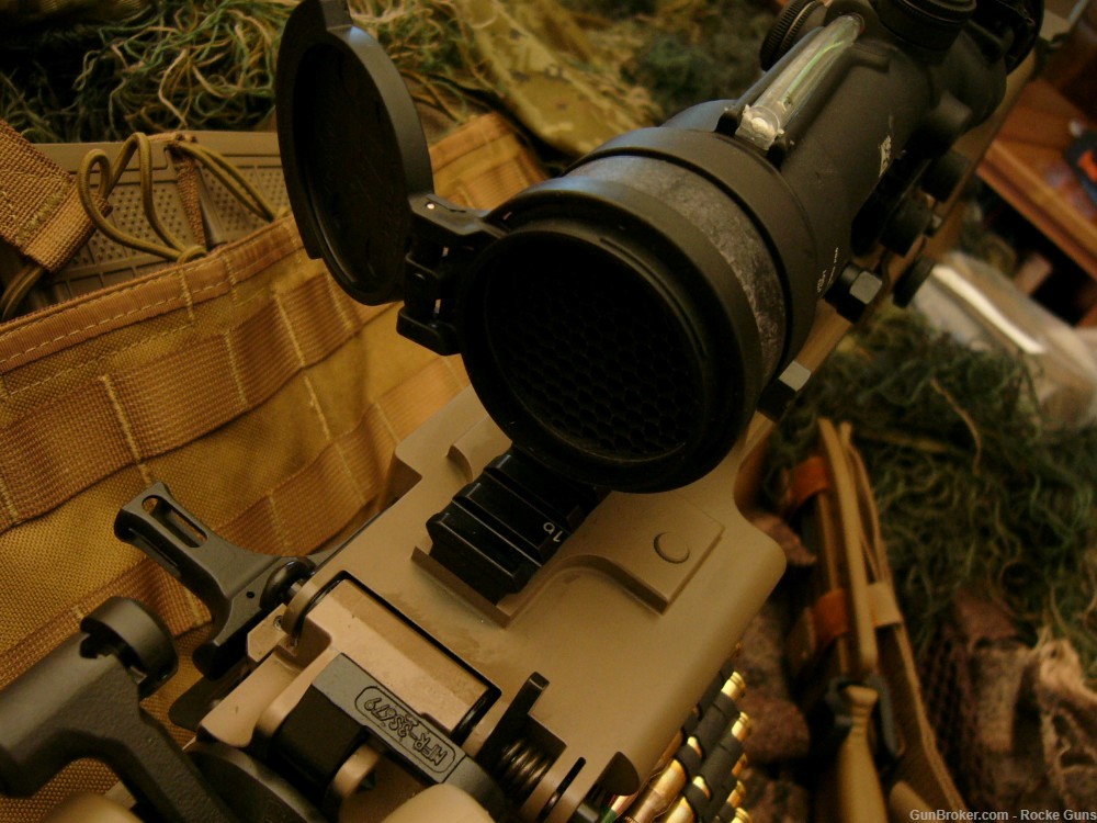 FN FNH M249 SAW M249S TRIJICON M249 OPTICS BELTED AMMO SOCOM RMR DARK EARTH-img-53