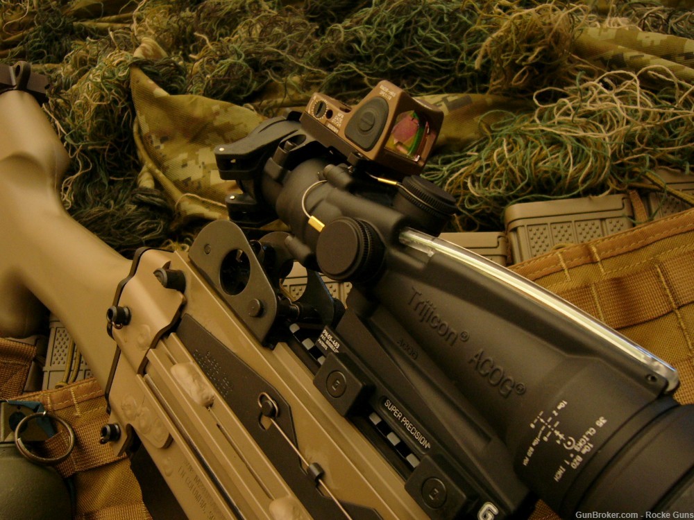 FN FNH M249 SAW M249S TRIJICON M249 OPTICS BELTED AMMO SOCOM RMR DARK EARTH-img-48