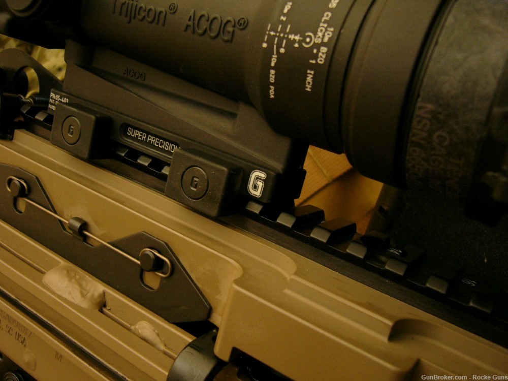 FN FNH M249 SAW M249S TRIJICON M249 OPTICS BELTED AMMO SOCOM RMR DARK EARTH-img-52