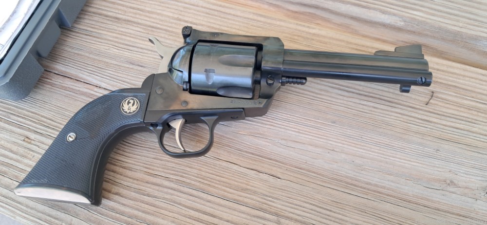 Excellent Ruger New Model Revolver 41Magnum Adj Site 2009 MFG 10405 Blued-img-3
