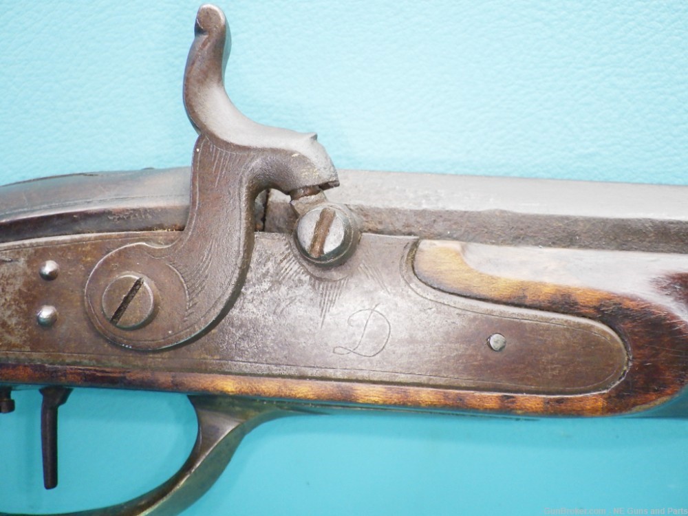 Pennsylvania Long Rifle, 1823 by Samuel Spangler .36cal percussion 40"bbl-img-15
