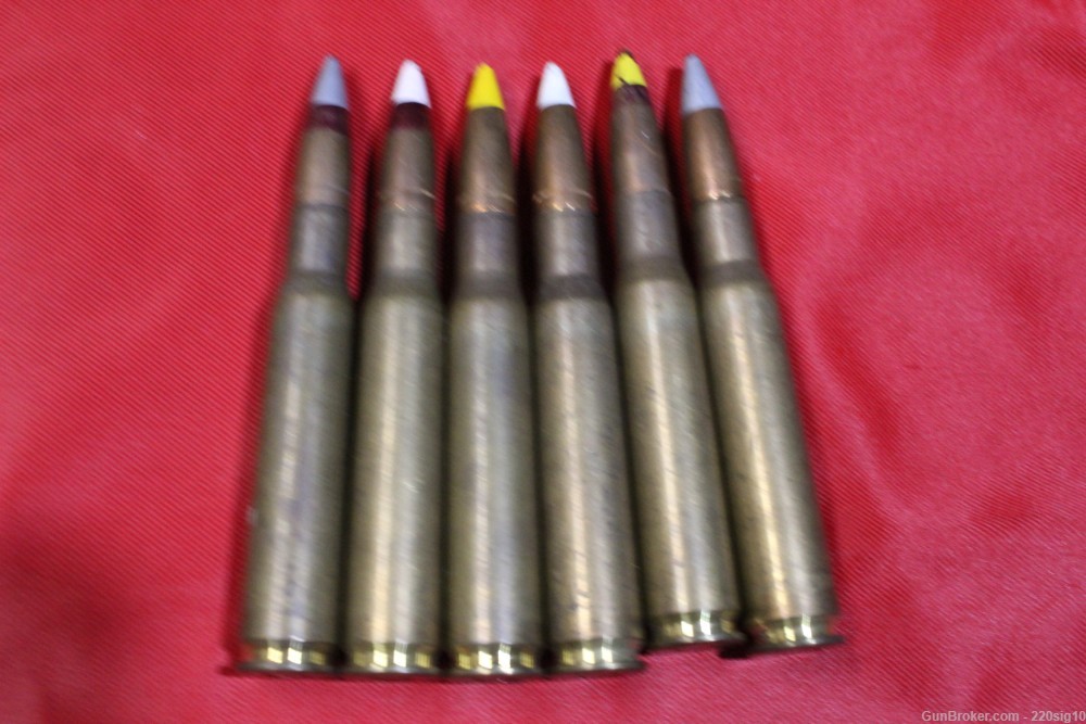 Dominican 50 BMG Ammo Lot Of 6 -img-0
