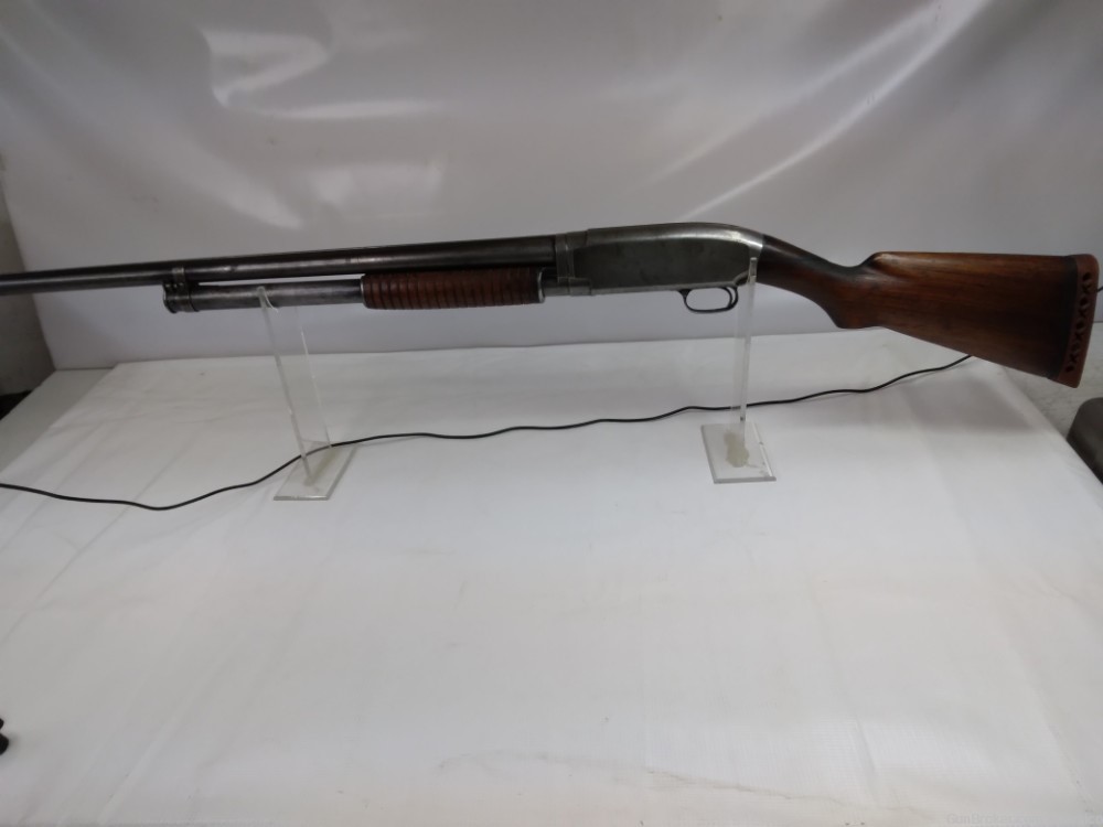 Winchester Mod. 12 Pump Action Takedown 12ga. Shotgun  No Reserve-img-0