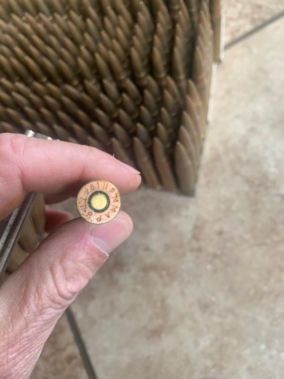 150 Rounds On 7.65x53 Argentine Mauser Ammo On Clips-img-2