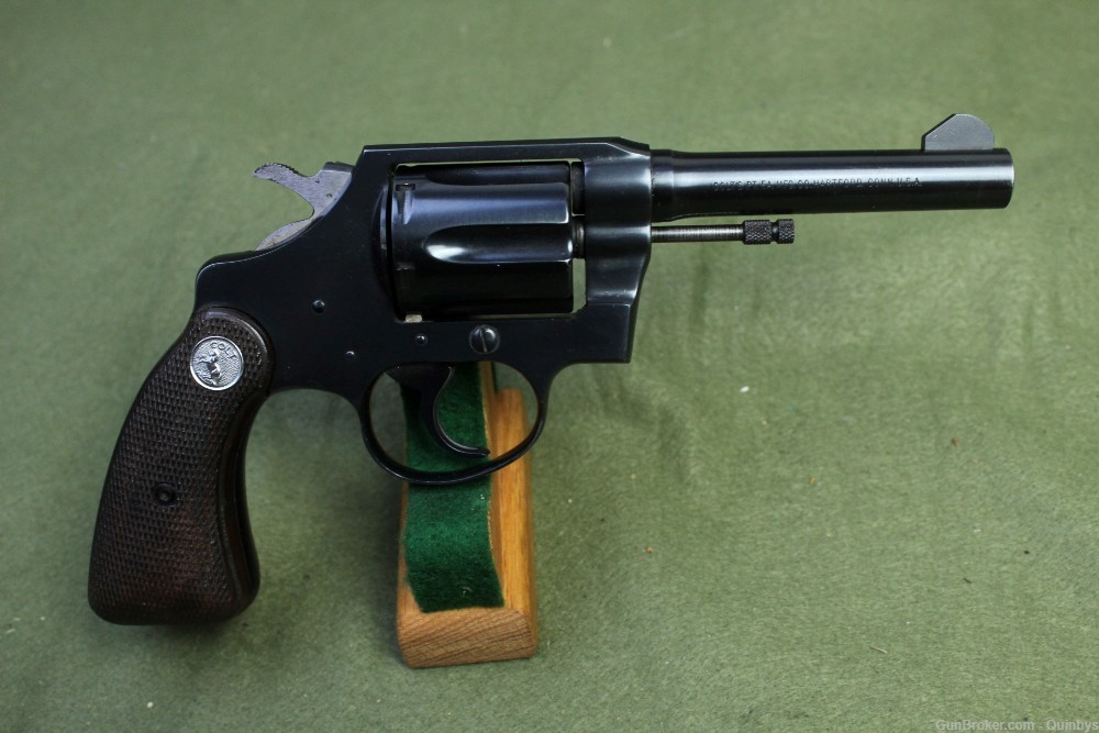 Excellent 1964 Colt Police Positive Special 38 Spl. 4 inch Revolver-img-1
