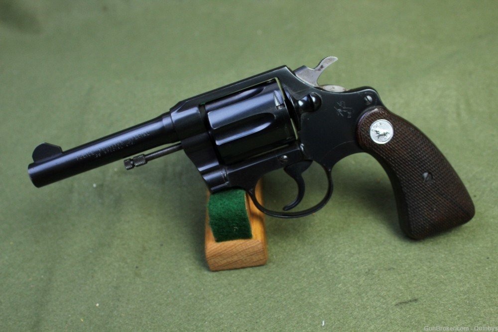 Excellent 1964 Colt Police Positive Special 38 Spl. 4 inch Revolver-img-0