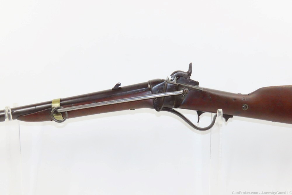 John Brown Sharps/BEECHER’S BIBLE’s Sharps Model 1853 SLANT BREECH Carbine -img-15