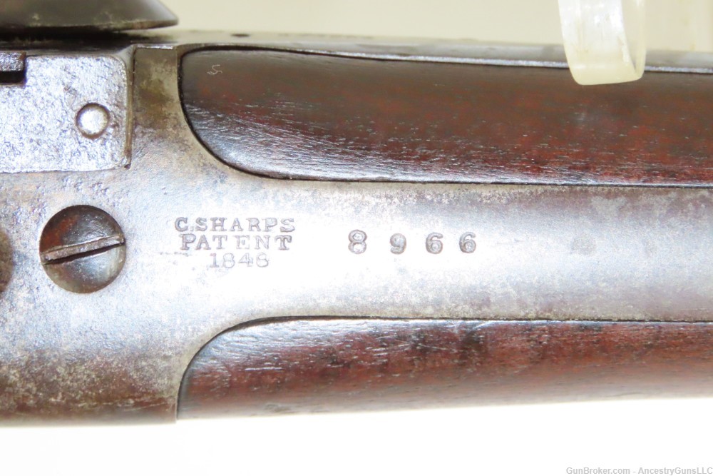 John Brown Sharps/BEECHER’S BIBLE’s Sharps Model 1853 SLANT BREECH Carbine -img-9