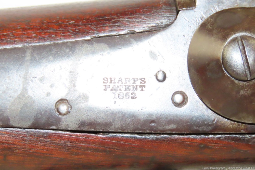 John Brown Sharps/BEECHER’S BIBLE’s Sharps Model 1853 SLANT BREECH Carbine -img-5