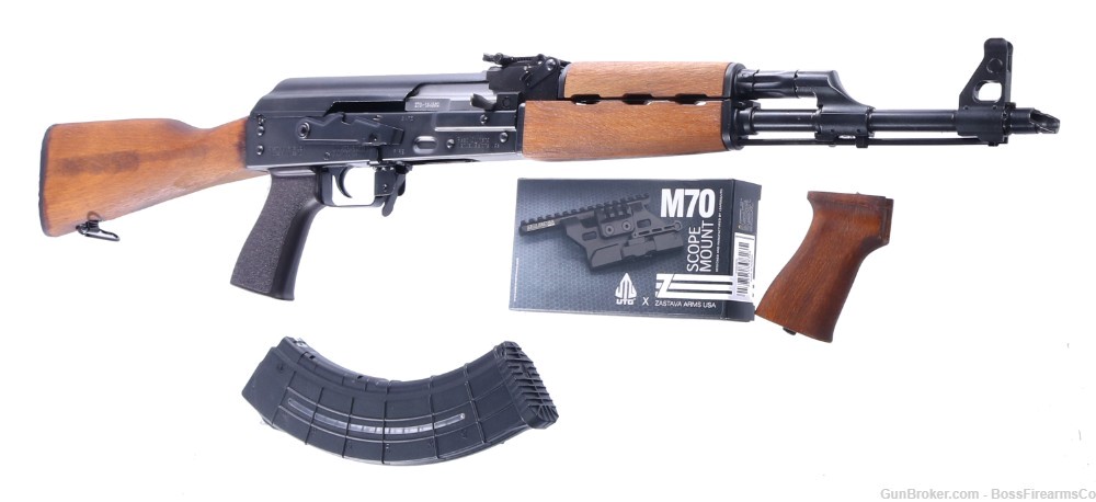 Zastava ZPAP M70 7.62x39mm Semi-Auto Rifle 16.3" 40rd- Used (MG)-img-0