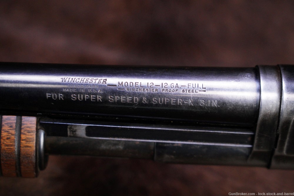 Winchester Model 12 1912 Takedown 12 Gauge Pump Action Shotgun 1955 C&R-img-19