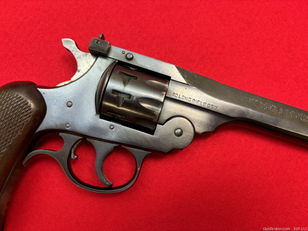 H&R Sportsman 22LR 9 Shot Revolver Used VINTAGE 22 LR H & R Handgun DA/SA-img-6