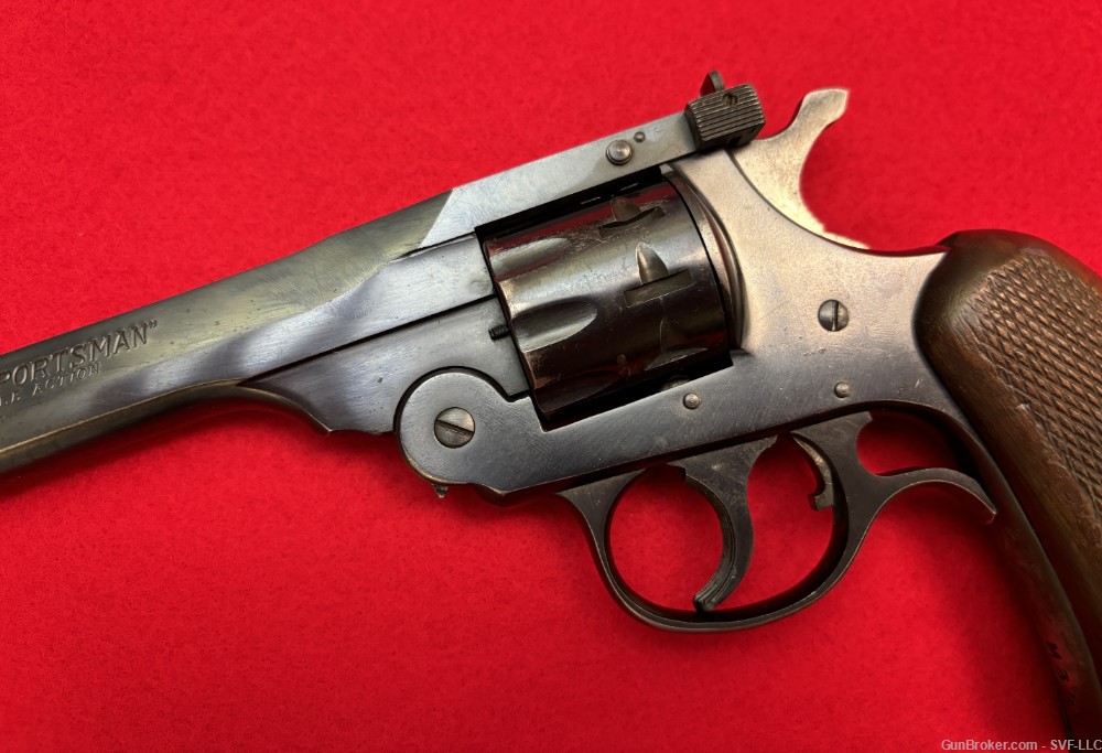 H&R Sportsman 22LR 9 Shot Revolver Used VINTAGE 22 LR H & R Handgun DA/SA-img-2