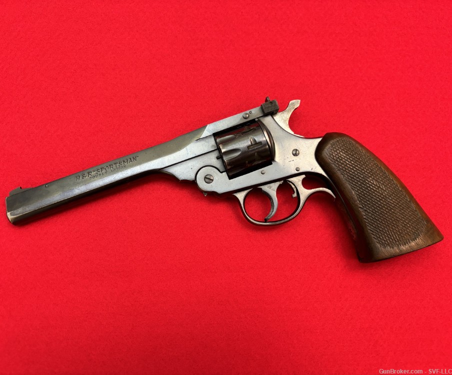H&R Sportsman 22LR 9 Shot Revolver Used VINTAGE 22 LR H & R Handgun DA/SA-img-0