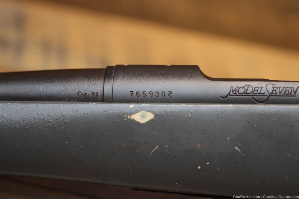 RARE 1989 Remington Model Seven FS Fiberglass Stock 7mm-08 Rifle 18"-img-12