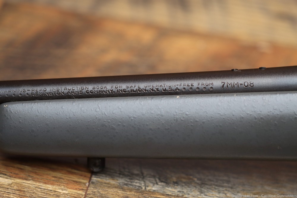 RARE 1989 Remington Model Seven FS Fiberglass Stock 7mm-08 Rifle 18"-img-10