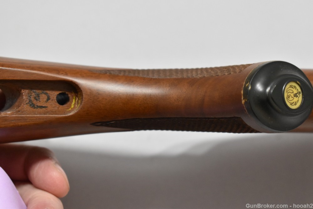 Fine Ruger M77 Rifle Stock W/Butt pad & Grip Cap Please READ-img-23