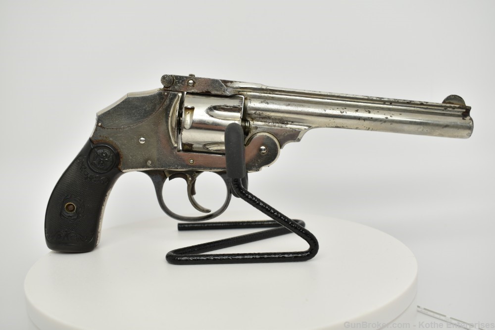 Iver Johnson Safety 38 CF Marksman Shooting Prize 1905 Unique!-img-6