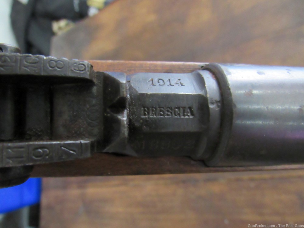 IO INC Import Brescia Italy M91 Carcano Carbine 6.5 Cal w/ Folding Bayonet-img-13