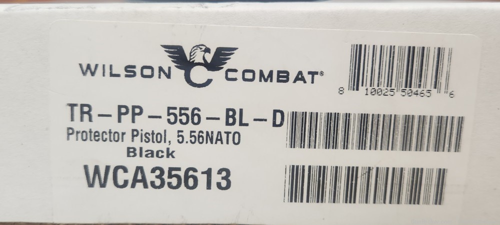 Wilson Combat Protector TR-PP Pistol 5.56NATO 11.3" barrel NIB  -img-1