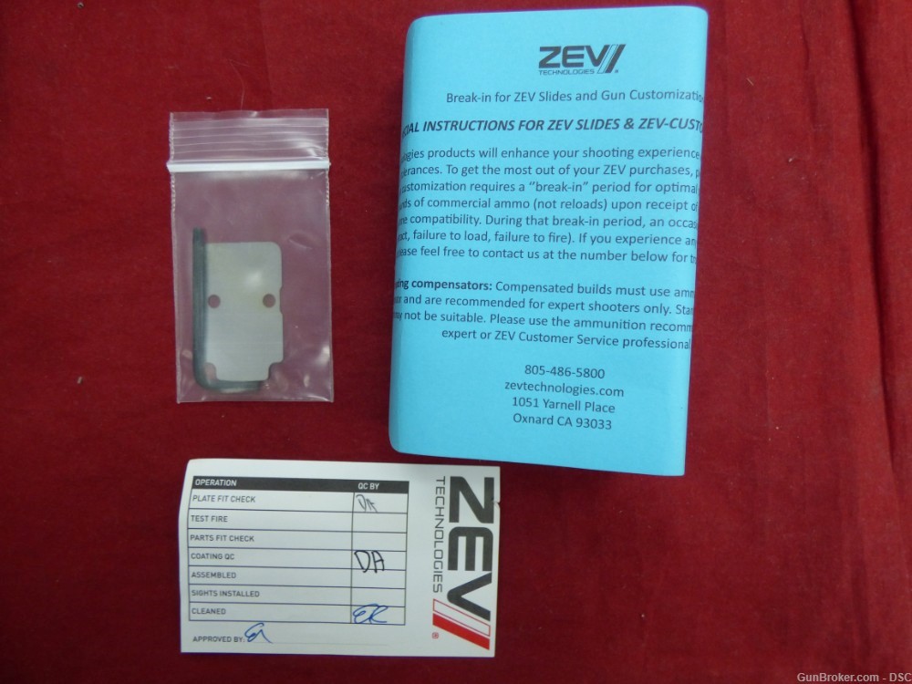 Zev Technologies Z17 Hex OR Black DLC Stripped Slide G17 Gen3 Trijicon-img-4
