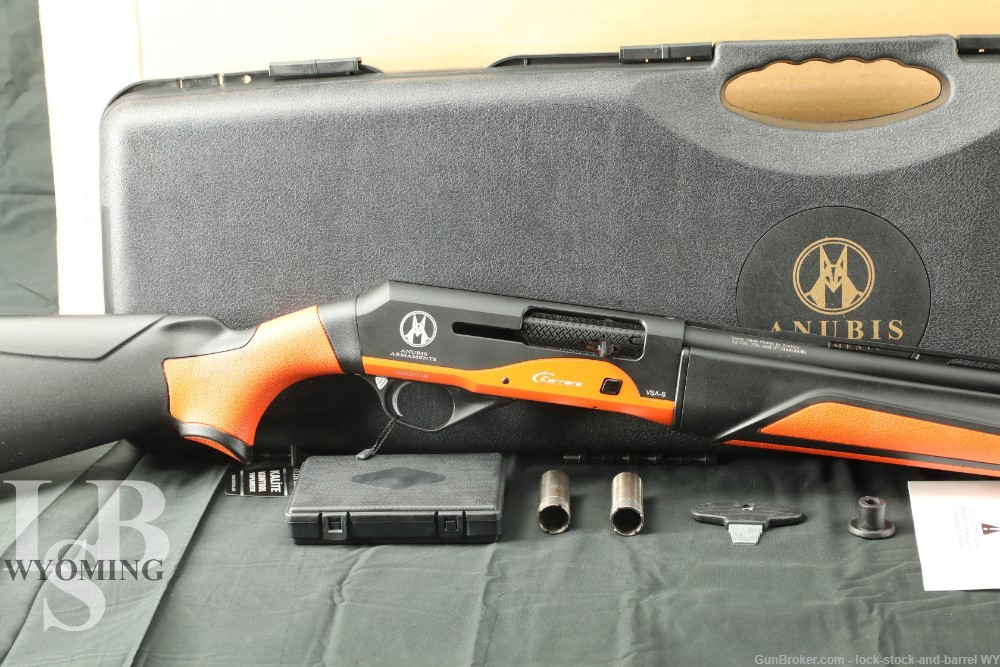 Anubis Armaments VEZiR Arms Carrera VSA-S 12GA 3” Orange Hunting Shotgun-img-0