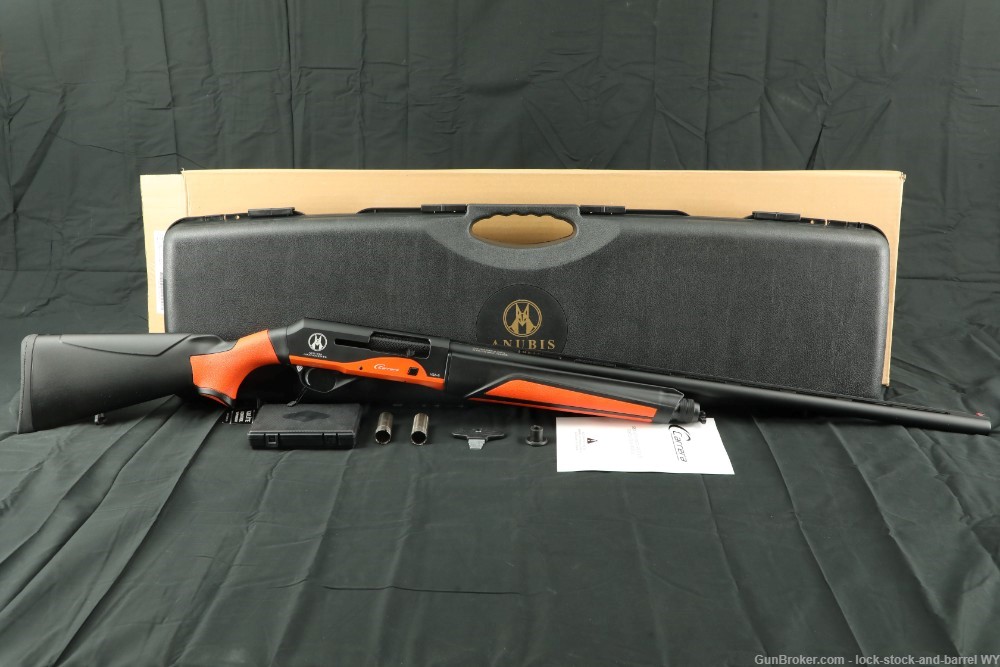 Anubis Armaments VEZiR Arms Carrera VSA-S 12GA 3” Orange Hunting Shotgun-img-2