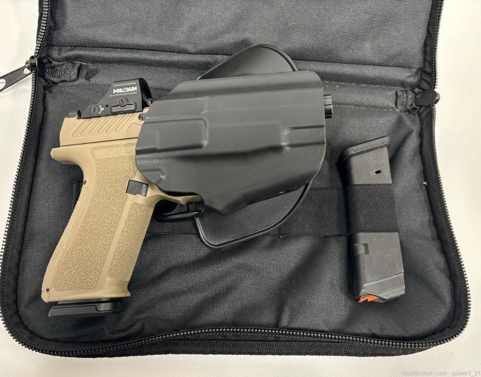 Shadow Systems 9MM XR920 with 2 Mags and a holster in carrying case-img-5