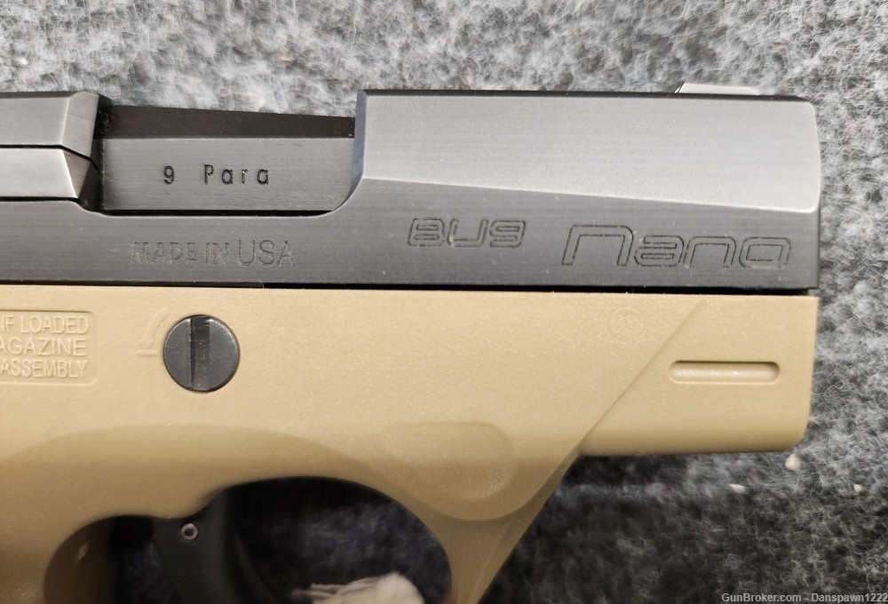 Beretta BU9 Nano 9mm Semi-Automatic Pistol - New-img-12