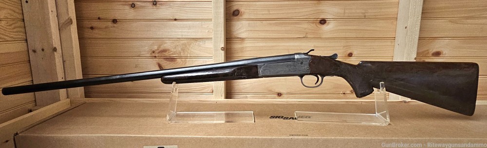 Stevens model 94 20 gauge Tenite stock single shot shotgun-img-0